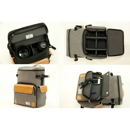 Venque Venque CamPro Rugzak Grijs