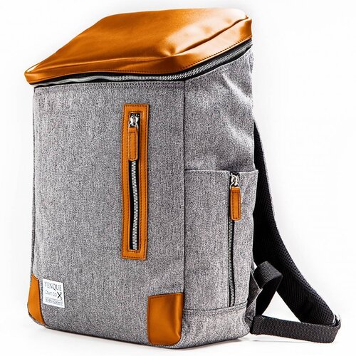 Venque Venque Amsterdam Rugzak Grijs Venque Venque Amsterdam Rugzak Grijs