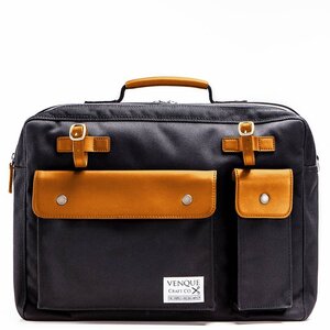 Venque Venque Milano Laptoptas Zwart