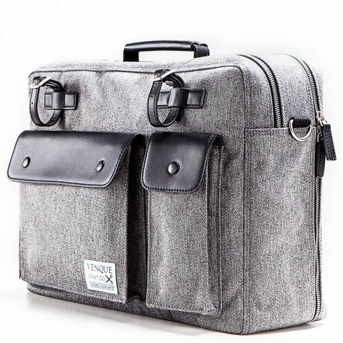 Venque Venque Milano Laptoptas Grijs BE