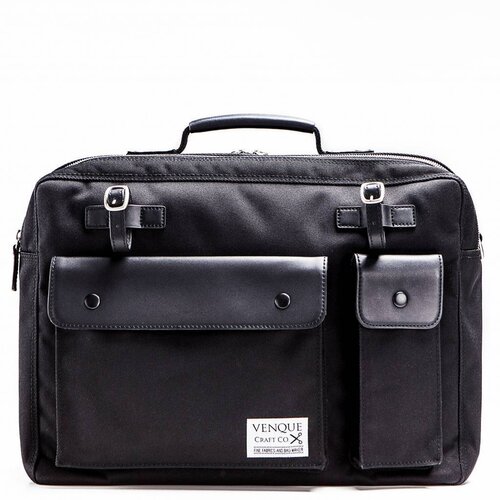 Venque Venque Milano Laptoptas Zwart BE