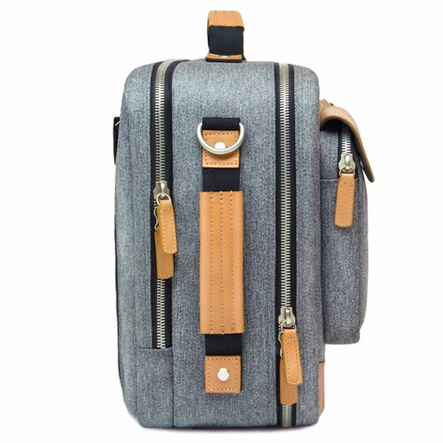 Venque Venque Briefpack XL Laptoptas Grijs