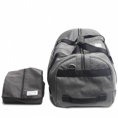 Venque Venque Weekendtas Grijs