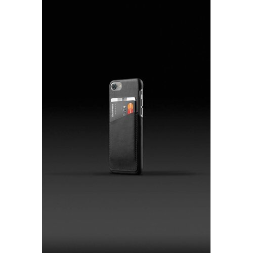 Mujjo Mujjo Wallet Leren Hoesje voor iPhone 7 Zwart