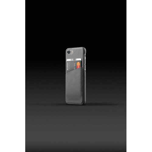Mujjo Mujjo Wallet Leren Hoesje voor iPhone 7 Grijs