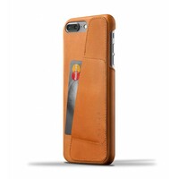 Mujjo Wallet Leren Hoesje voor iPhone 7 Plus Bruin