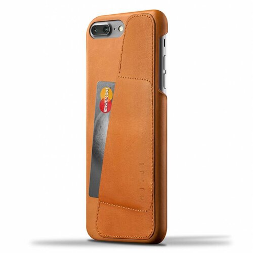 Mujjo Mujjo Wallet Leren Hoesje voor iPhone 7 Plus Bruin