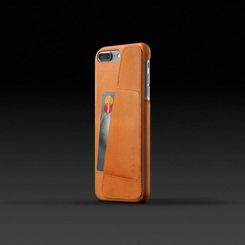 Mujjo Mujjo Wallet Leren Hoesje voor iPhone 7 Plus Bruin