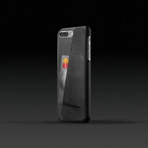 Mujjo Mujjo Wallet Leren Hoesje voor iPhone 7 Plus Zwart