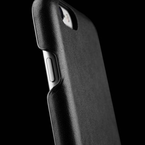 Mujjo Mujjo Case Leren Hoesje voor iPhone 7 Plus Zwart