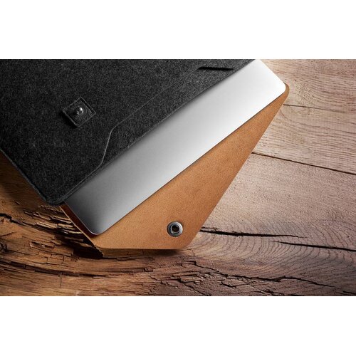 Mujjo Mujjo 12" MacBook Sleeve Bruin