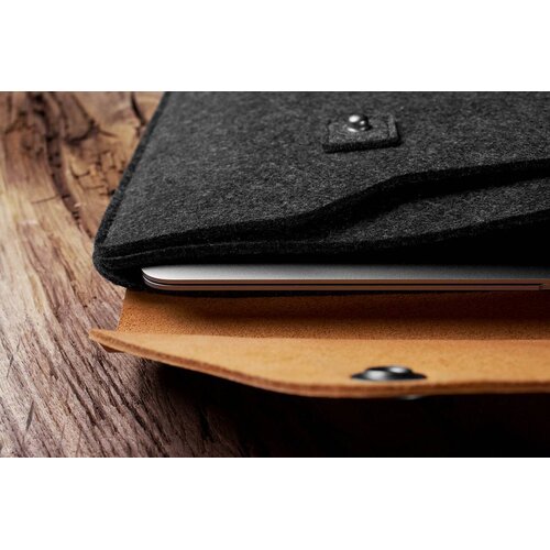 Mujjo Mujjo 12" MacBook Sleeve Bruin