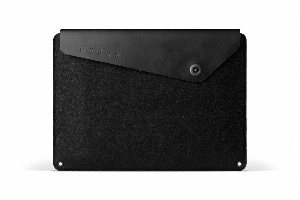 Mujjo 12" MacBook Sleeve Zwart Mujjo 12" MacBook Sleeve Zwart