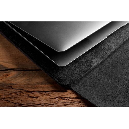 Mujjo Mujjo 12" MacBook Sleeve Zwart Mujjo Mujjo 12" MacBook Sleeve Zwart