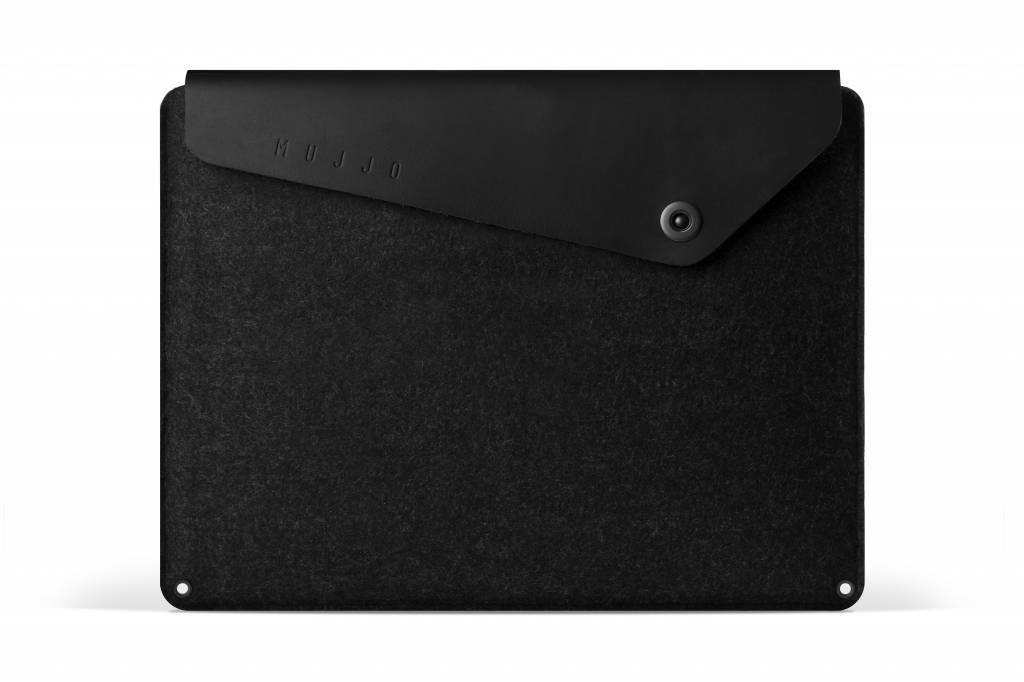Mujjo 13" MacBook Pro & Air Sleeve Zwart Mujjo 13" MacBook Pro & Air Sleeve Zwart