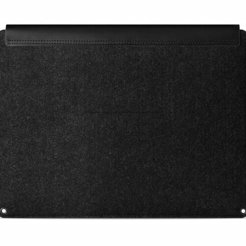 Mujjo Mujjo 13" MacBook Pro & Air Sleeve Zwart Mujjo Mujjo 13" MacBook Pro & Air Sleeve Zwart