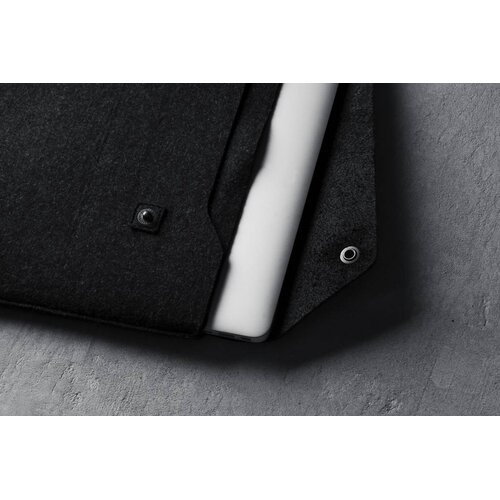 Mujjo Mujjo 13" MacBook Pro & Air Sleeve Zwart Mujjo Mujjo 13" MacBook Pro & Air Sleeve Zwart