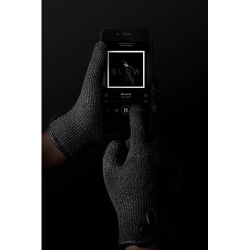 Mujjo Mujjo Single-Layered Touchscreen Handschoenen Zwart