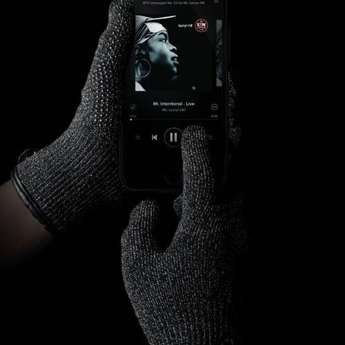 Mujjo Mujjo Double-Layered Touchscreen Handschoenen Zwart