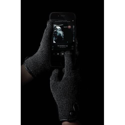 Mujjo Mujjo Double-Layered Touchscreen Handschoenen Zwart