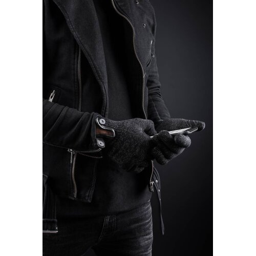 Mujjo Mujjo Double-Layered Touchscreen Handschoenen Zwart