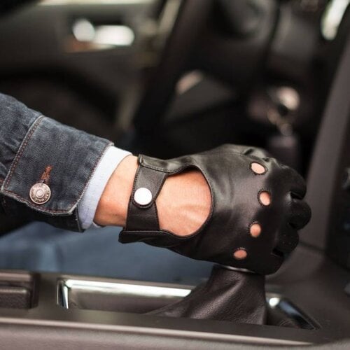 Napo Gloves napoDRIVE Touchscreen Handschoenen Zwart