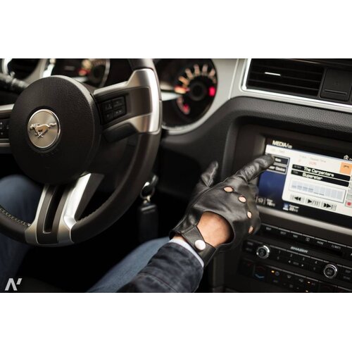 Napo Gloves napoDRIVE Touchscreen Handschoenen Zwart