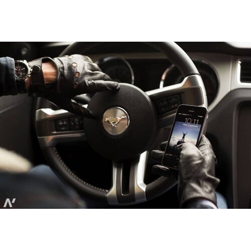 Napo Gloves napoDRIVE Touchscreen Handschoenen Zwart