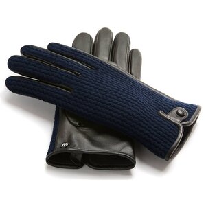 Napo Gloves napoWOOL Touchscreen Handschoenen Blauw Napo Gloves napoWOOL Touchscreen Handschoenen Blauw
