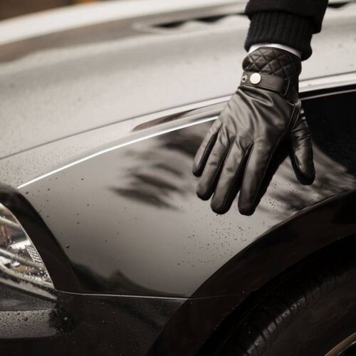 Napo Gloves napoMODERN Touchscreen Handschoenen Zwart Napo Gloves napoMODERN Touchscreen Handschoenen Zwart