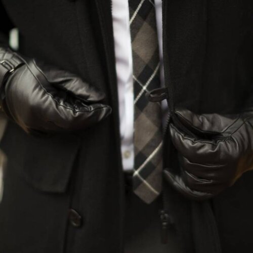 Napo Gloves napoMODERN Touchscreen Handschoenen Zwart Napo Gloves napoMODERN Touchscreen Handschoenen Zwart