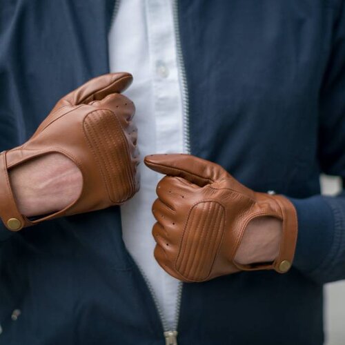 Napo Gloves napoSPEED Touchscreen Handschoenen Bruin