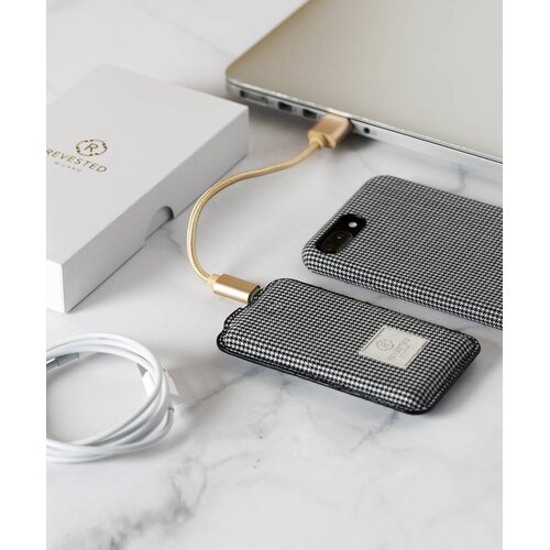 Revested Revested Power Bank Pied de Poule