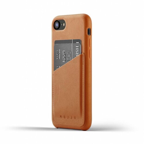 Mujjo Mujjo Wallet Leren Hoesje voor iPhone 7/8 Bruin