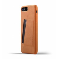 Mujjo Wallet Leren Hoesje voor iPhone 7/8 Plus Bruin
