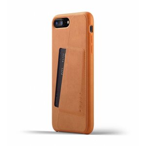 Mujjo Mujjo Wallet Leren Hoesje voor iPhone 7/8 Plus Bruin