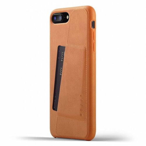 Mujjo Mujjo Wallet Leren Hoesje voor iPhone 7/8 Plus Bruin