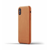 Mujjo Case Leren Hoesje voor iPhone X Bruin