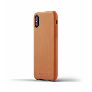 Mujjo Mujjo Case Leren Hoesje voor iPhone X Bruin Mujjo Mujjo Case Leren Hoesje voor iPhone X Bruin