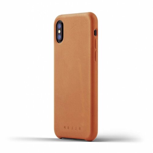 Mujjo Mujjo Case Leren Hoesje voor iPhone X Bruin Mujjo Mujjo Case Leren Hoesje voor iPhone X Bruin