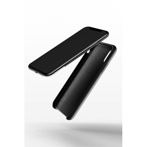 Mujjo Mujjo Case Leren Hoesje voor iPhone X Zwart