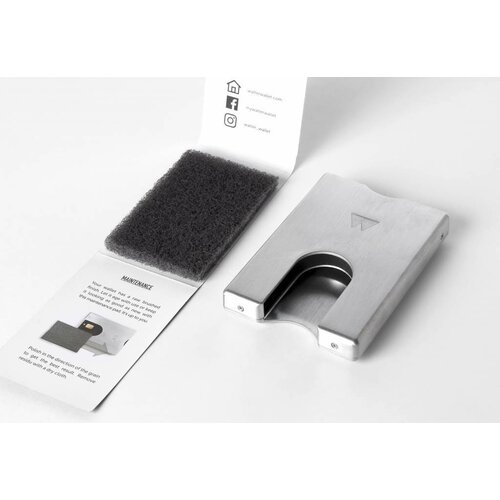 Walter Wallet Aluminium Walter Wallet Raw