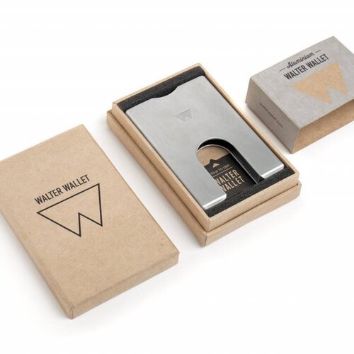 Walter Wallet Aluminium Walter Wallet Raw