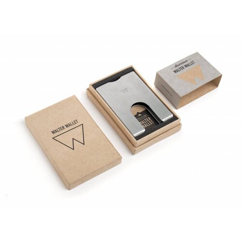 Walter Wallet Aluminium Walter Wallet Raw