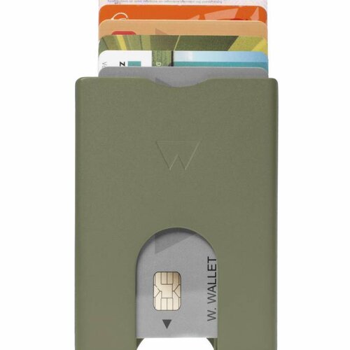 Walter Wallet Aluminium Walter Wallet Olive Green Walter Wallet Aluminium Walter Wallet Olive Green