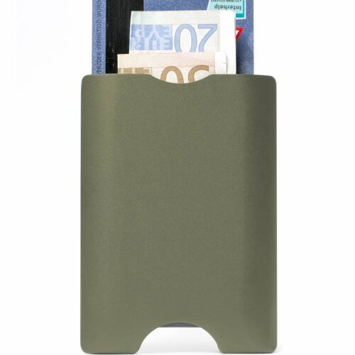 Walter Wallet Aluminium Walter Wallet Olive Green Walter Wallet Aluminium Walter Wallet Olive Green