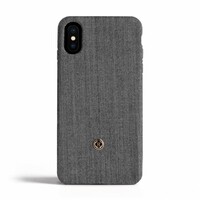 Revested iPhone X Case Herringbone