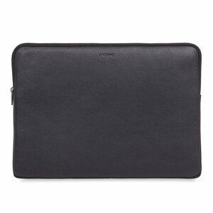 Knomo Knomo Leren Laptop Sleeve 15" Zwart Knomo Knomo Leren Laptop Sleeve 15" Zwart