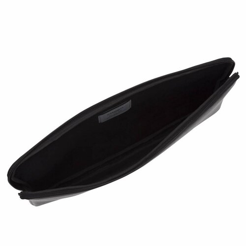 Knomo Knomo Leren Laptop Sleeve 15" Zwart