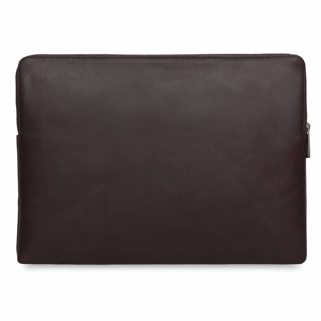 Knomo Leren Laptop Sleeve 15" Bruin Knomo Leren Laptop Sleeve 15" Bruin